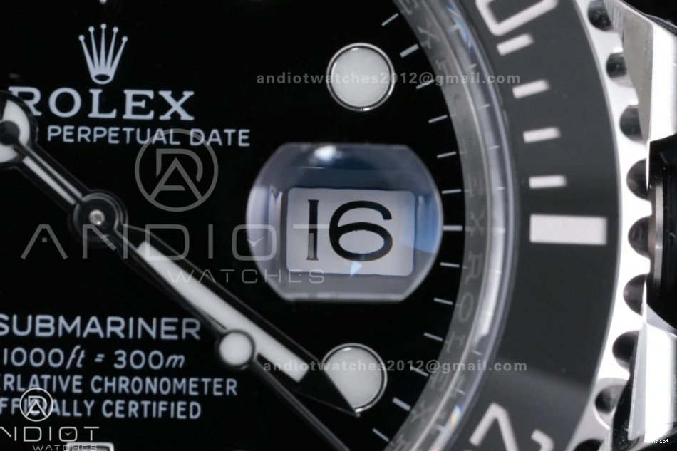 Bracelet on Clean 116610 LN SA3135 Ceramic 904L Best Submariner Black SS Edition 1:1 0428